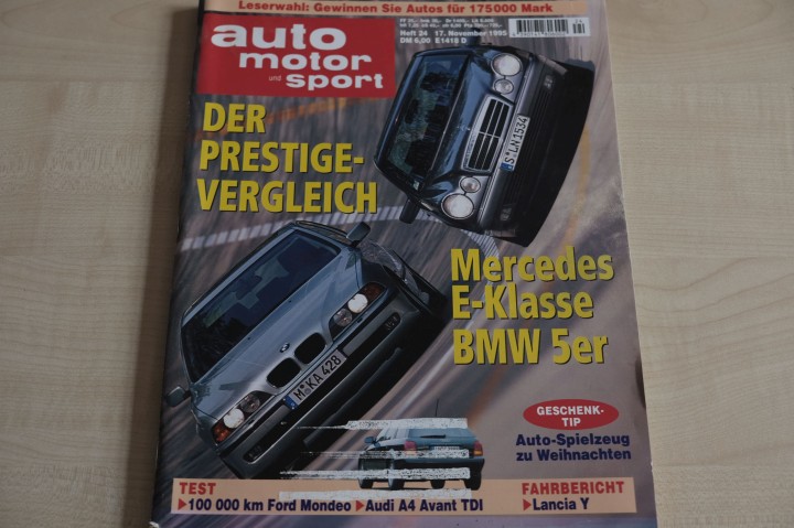 Deckblatt Auto Motor und Sport (24/1995)